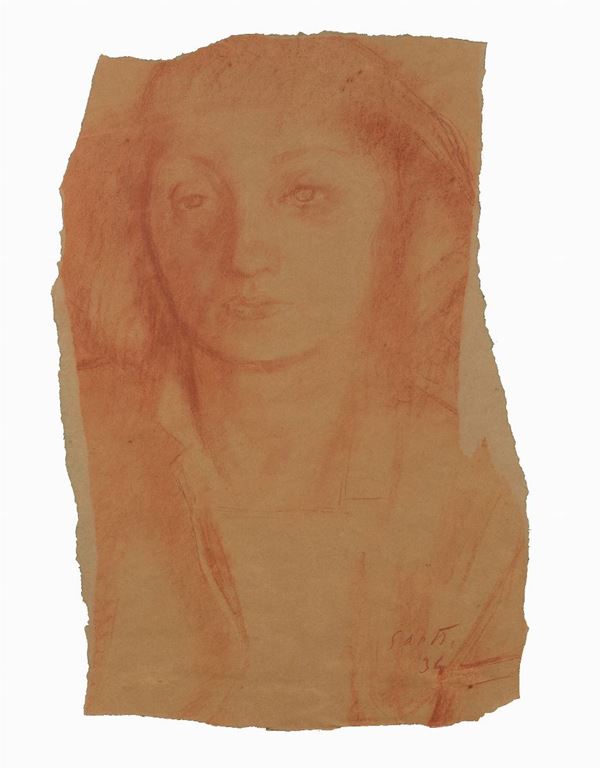 Saetti - Volto femminile, 1934