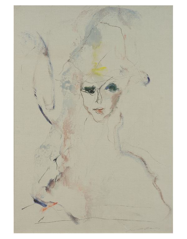 ERNESTO TRECCANI : Volto  - Auction Modern, Contemporary and 19th Century Paintings - Casa d'Aste International Art Sale