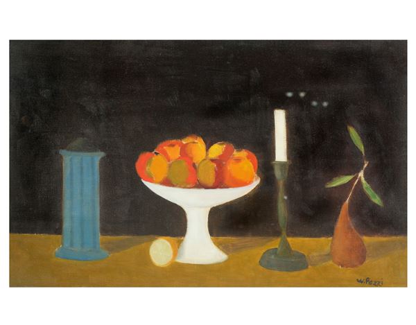 WALTER POZZI : Natura morta  - Auction Modern, Contemporary and 19th Century Paintings - Casa d'Aste International Art Sale