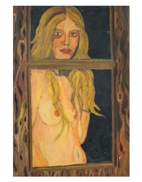 GIUSEPPE SERAFINI - Ragazza alla finestra