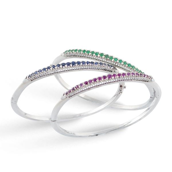 LOT, THREE BRACELETS