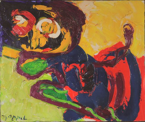 Chat Libre, New York, 1974  - Auction Modern, Contemporary and 19th Century Paintings - Casa d'Aste International Art Sale