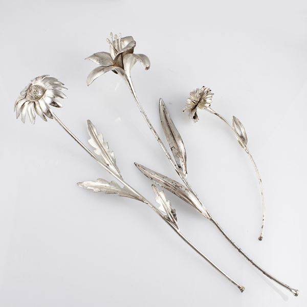 BOUQUET DI FIORI  - Asta Gioielli, Argenti e Oggettistica - Casa d'Aste International Art Sale