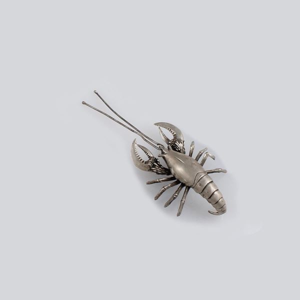 LOBSTER, SILVER 800  - Auction Summer Time - Casa d'Aste International Art Sale