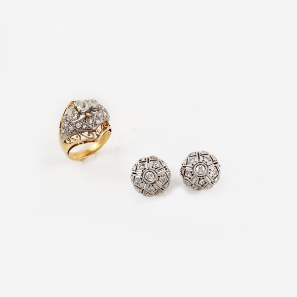 RING AND EARRINGS