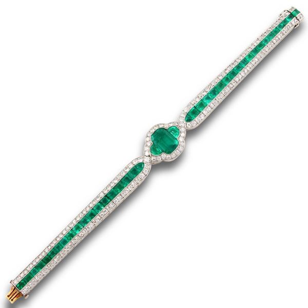 BRACELET, COLOMBIA EMERALDS