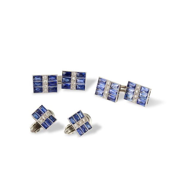 SET CUFFLINKS AND BUTTONS