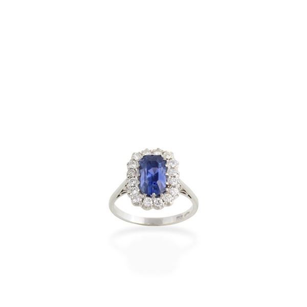 RING SAPPHIRE, KASHMIR
