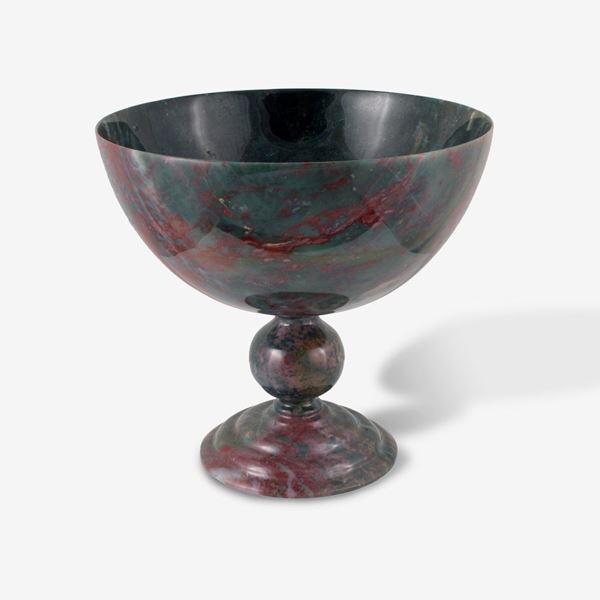18Kt GOLD AND JASPER CUP