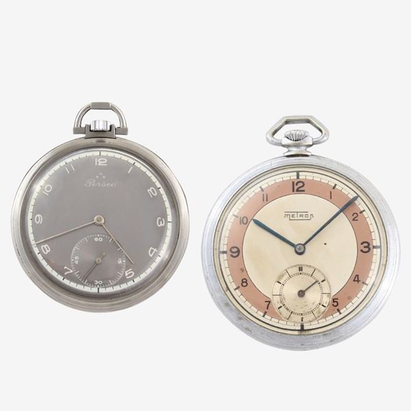 SET DI OROLOGI DA TASCA PERSEO E METRON