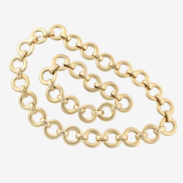 18Kt GOLD BRACELET AND NECKLACE  - Auction SPECIAL JEWELRY - Casa d'Aste International Art Sale