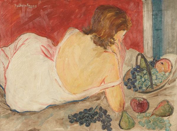 ADRIANO SPILIMBERGO - Figura di schiena, 1958