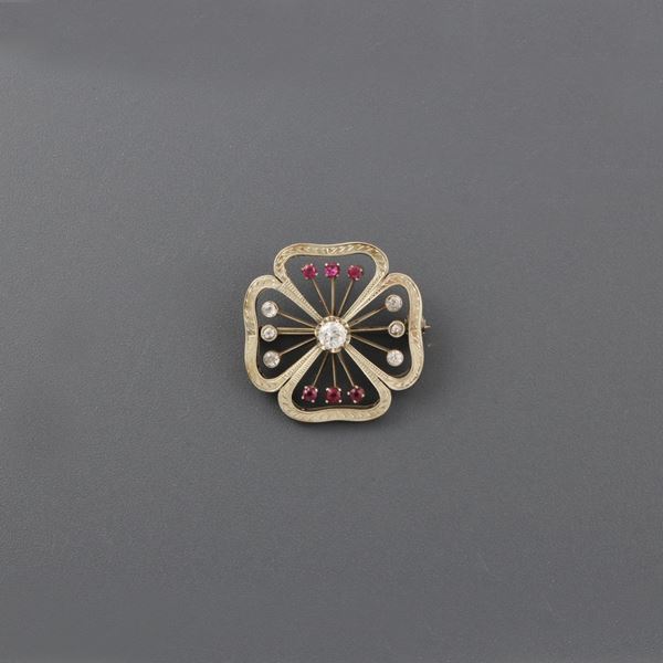 BROOCH  - Auction Jewelery, Watches and Silver - Casa d'Aste International Art Sale