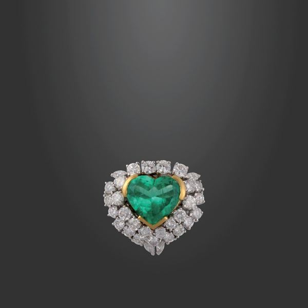 ANELLO, SMERALDO COLOMBIA