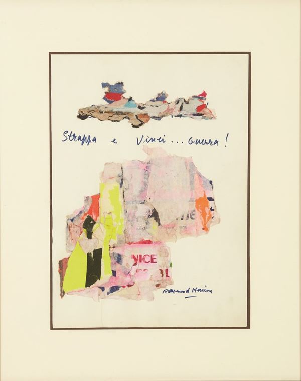 Strappa e vinci…Guerra!  - Auction MODERN ART, CONTEMPORARY AND 19TH CENTURY PAINTINGS - Casa d'Aste International Art Sale