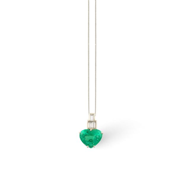 PENDENTE, SMERALDO COLOMBIA