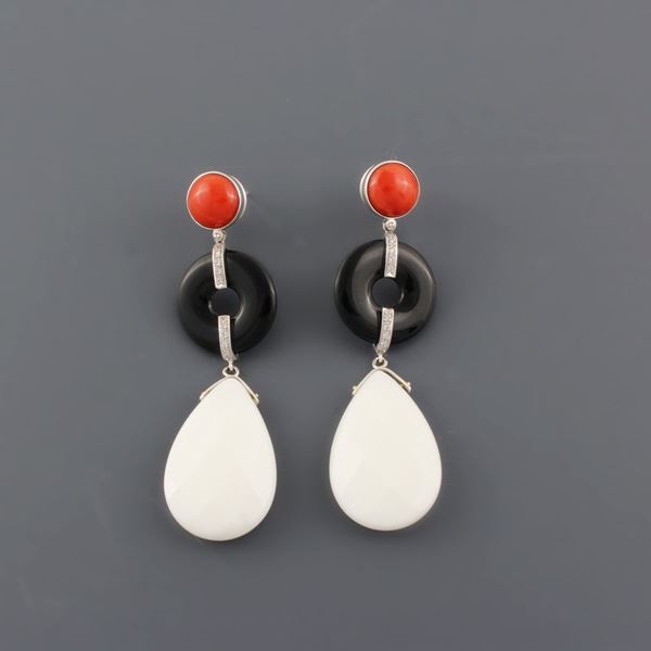 EARRINGS  - Auction Jewelery, Watches and Silver - Casa d'Aste International Art Sale