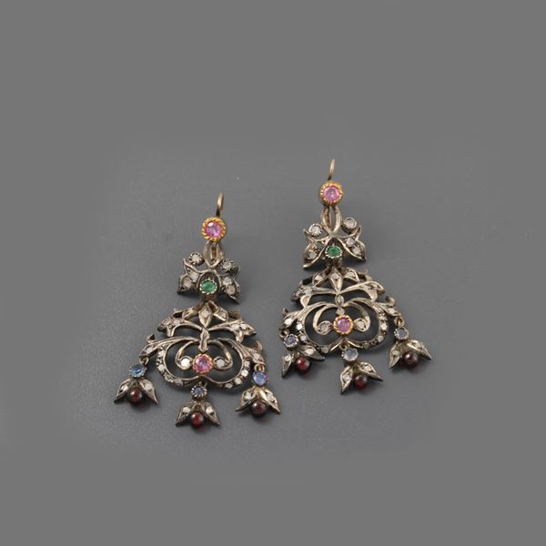 EARRINGS  - Auction Jewels, Silver and Objects - Casa d'Aste International Art Sale