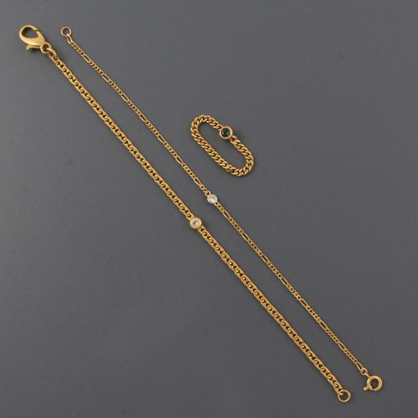 LOT, BRACELETS AND RING