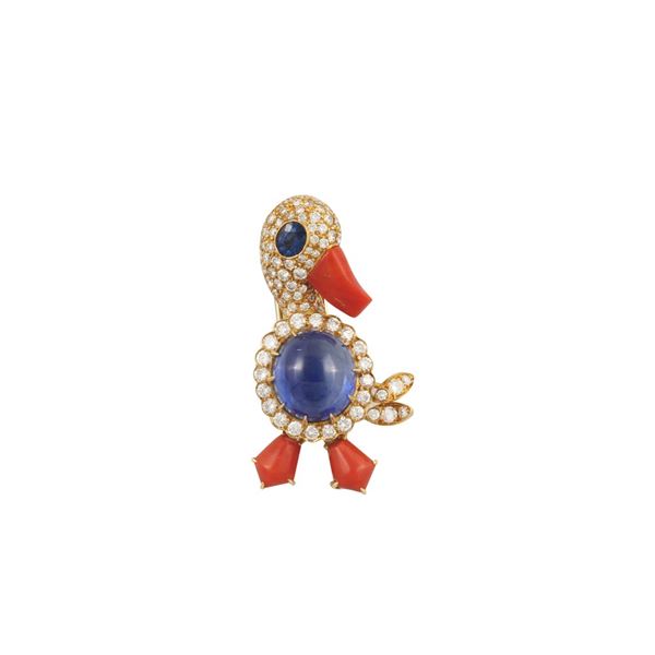 BROOCH, PEDERZANI
