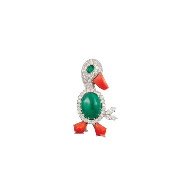 BROOCH, PEDERZANI