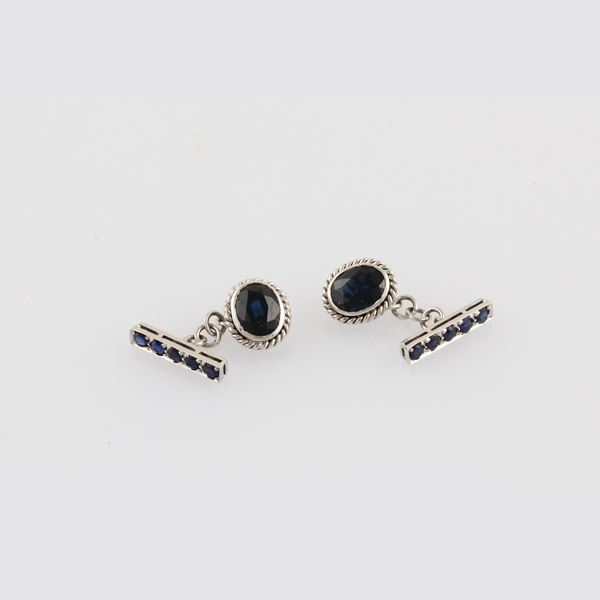 CUFFLINKS  - Auction Summer Time Jewelry, Watches and Silver - Casa d'Aste International Art Sale