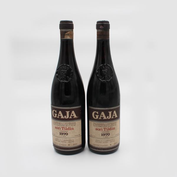 BARBARESCO DOC SORI’ TILDIN 1970, GAJA