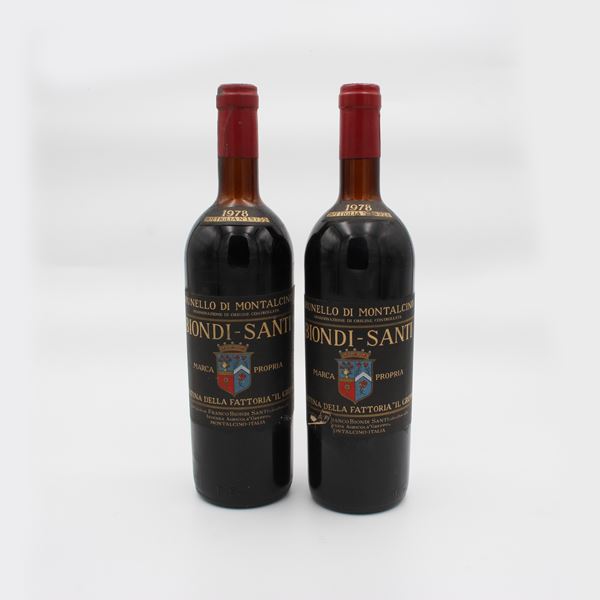 BRUNELLO DI MONTALCINO DOC 1978, BIONDI SANTI