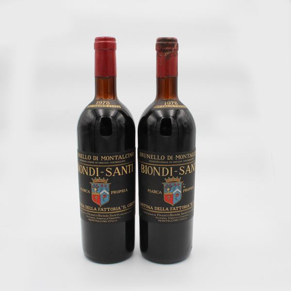 BRUNELLO DI MONTALCINO DOC 1978, BIONDI SANTI 