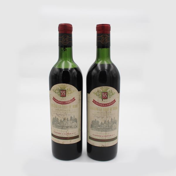 CHATEAU LA TOUR DE MONS 1957, SCHRODER & SCHYLER