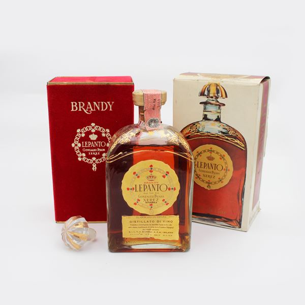 BRANDY LEPANTO, GONZALEZ BYASS  - Asta VINI E DISTILLATI PREGIATI E DA COLLEZIONE - Casa d'Aste International Art Sale