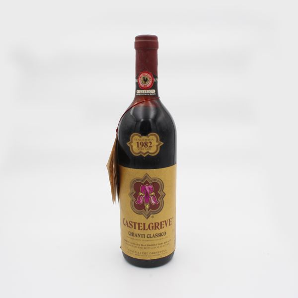CHIANTI CLASSICO DOC CASTELGREVE 1982, CASTELLI DEL GREVEPESA