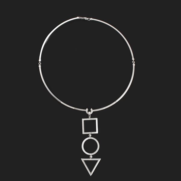 COLLANA CON PENDENTE, JAMES RIVIÈRE “Trio Universo”