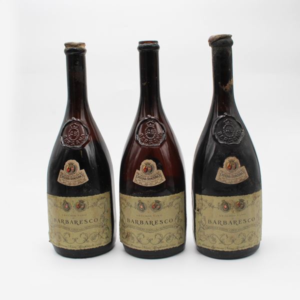 BARBARESCO CONTI DELLA CREMOSINA 1957, BERSANO