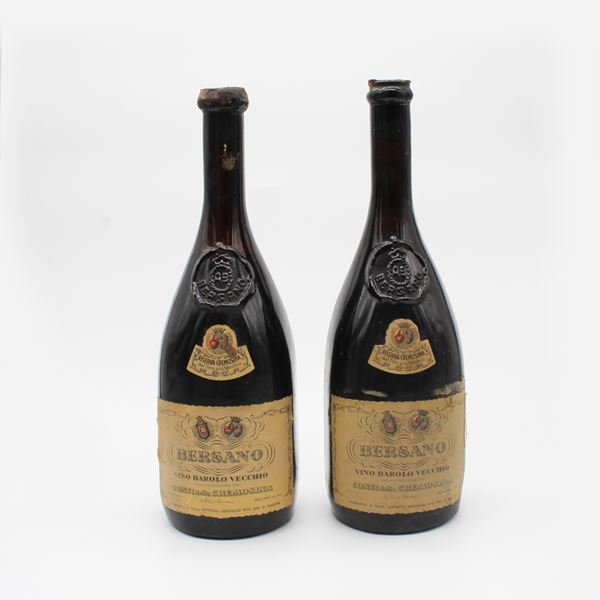 BAROLO CONTI DELLA CREMOSINA 1957, BERSANO