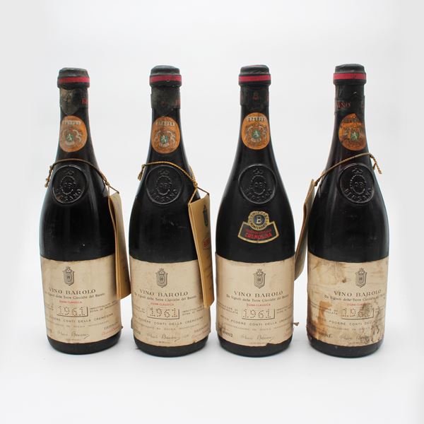 BAROLO CONTI DELLA CREMOSINA 1961, BERSANO