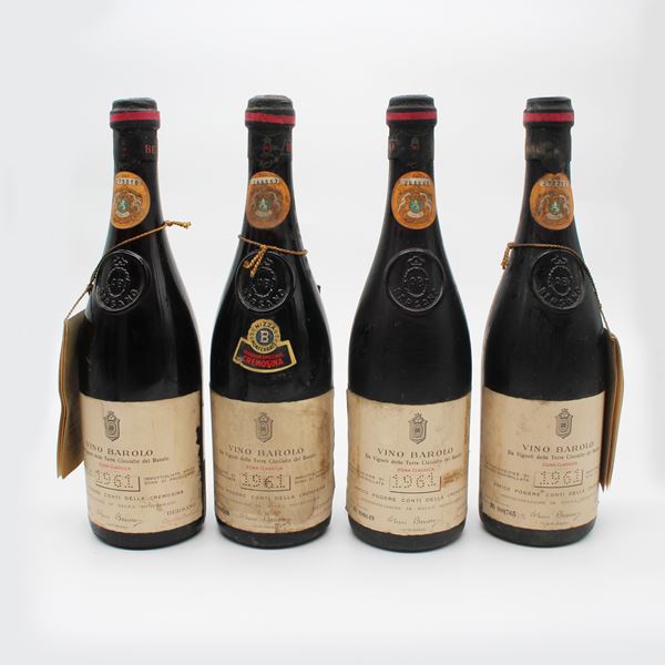 BAROLO CONTI DELLA CREMOSINA 1961, BERSANO