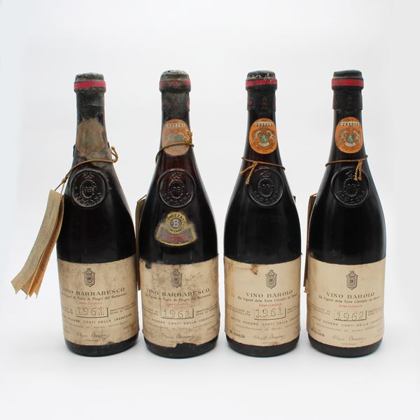 BARBARESCO E BAROLO CONTI DELLA CREMOSINA, BERSANO