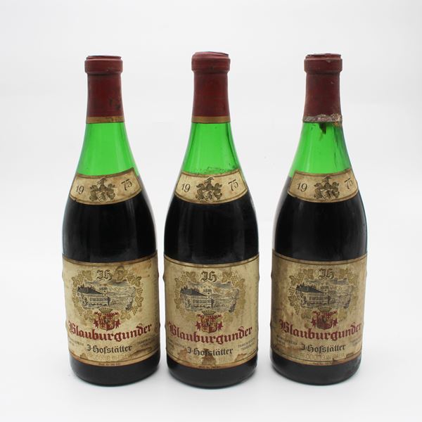 BLAUBURGUNDER ALTO ADIGE DOC 1975, J. HOFFSTATTER