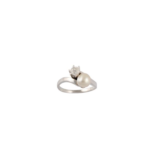 ANELLO, PERLA NATURALE