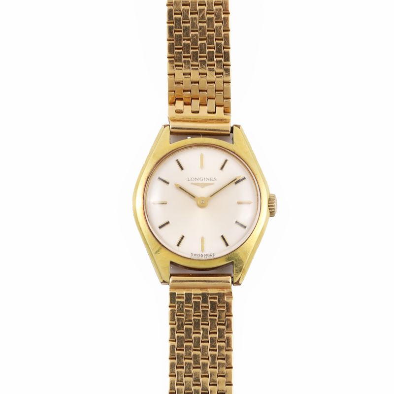 Longines - Orologio da Polso in Acciaio e Oro 18K