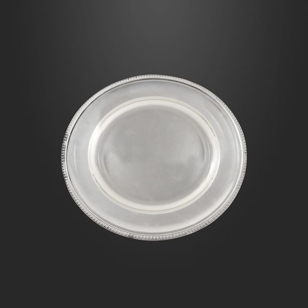 800 SILVER TWELVE DESSERT PLATES  - Auction IMPORTANT JEWELERY, SILVER & OBJETS DE VERTU - Casa d'Aste International Art Sale