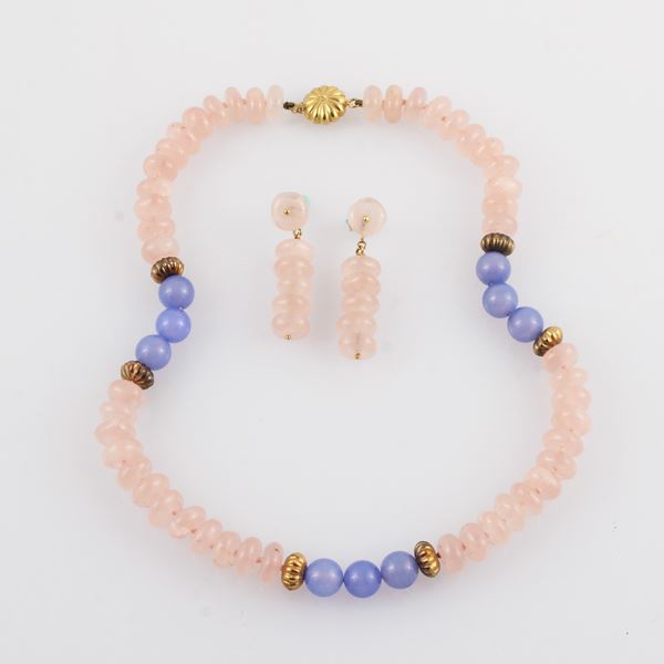 NECKLACE AND EARRINGS