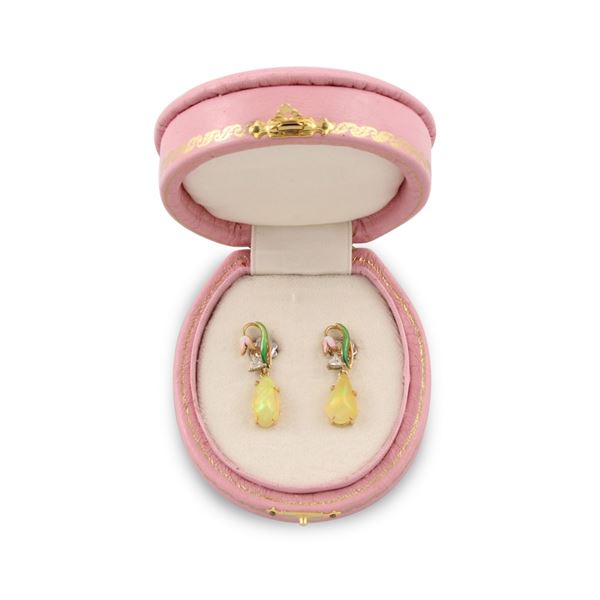 EARRINGS  - Auction IMPORTANT JEWELERY, SILVER & OBJETS DE VERTU - Casa d'Aste International Art Sale