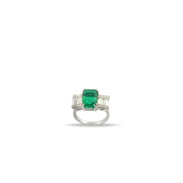 ANELLO, SMERALDO COLOMBIA