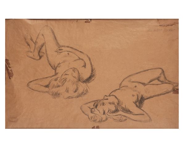 FEDERICO ZANDOMENEGHI (Venezia, 1841 - Parigi, 1917)   Nudi femminili