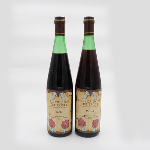PICOLIT COLLI ORIENTALI DEL FRIULI DOC, NININO GIORDANO   - Asta VINI E DISTILLATI PREGIATI E DA COLLEZIONE - Casa d'Aste International Art Sale