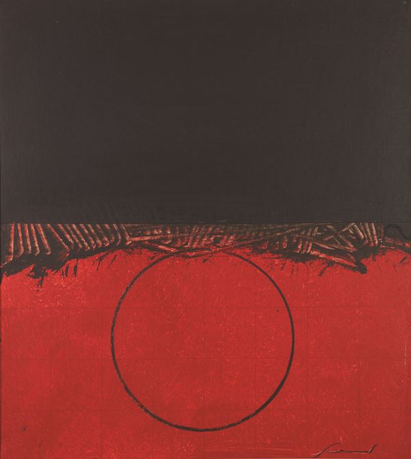 EMILIO SCANAVINO (Genova, 1922 - Milano, 1986)   Tramatura, anni ‘70