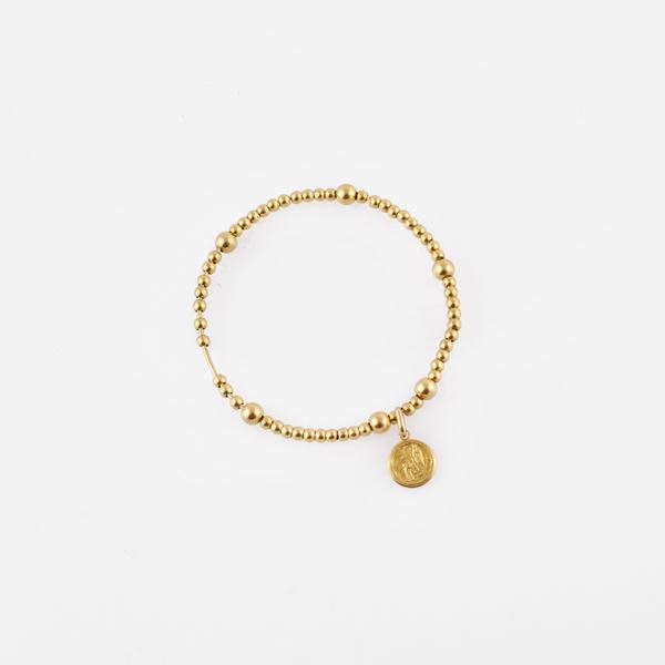 BRACELET WITH MEDAL
