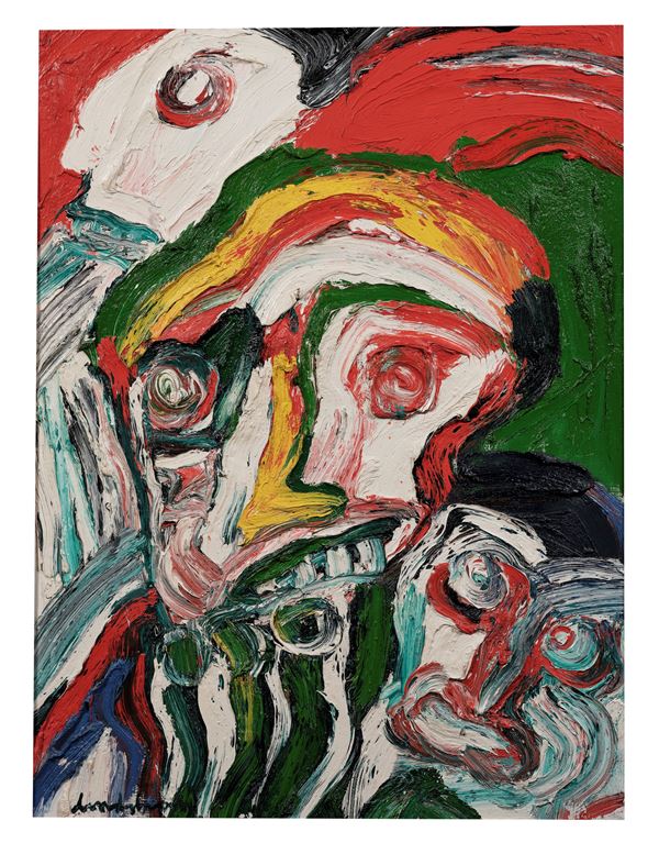 BENGT LINDSTROM (Storsjökapell, 1925 - Sundsvall, 2008)   La batailles des esprits